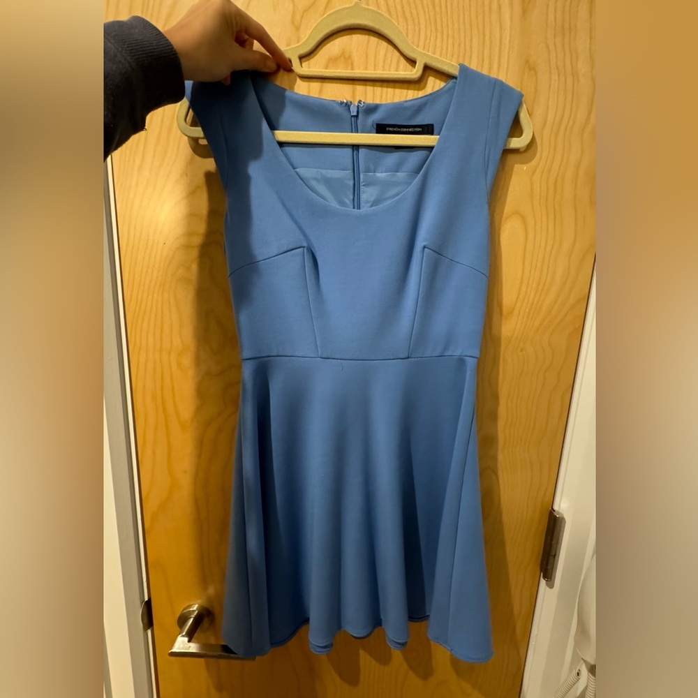 French Connection Blue Dress US4